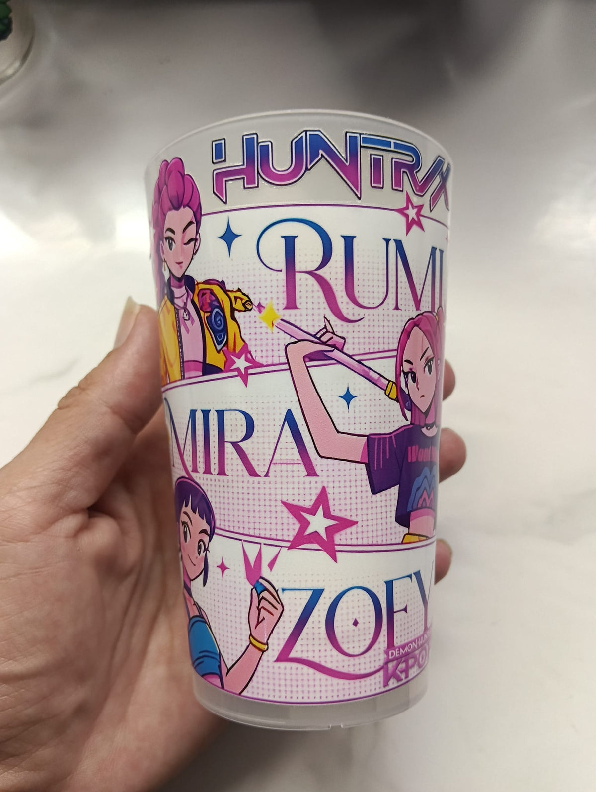 Gobelet réutilisable K-pop Démon Hunters