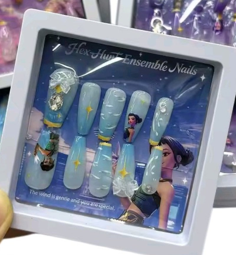 Faux ongles K-pop Démon Hunters
