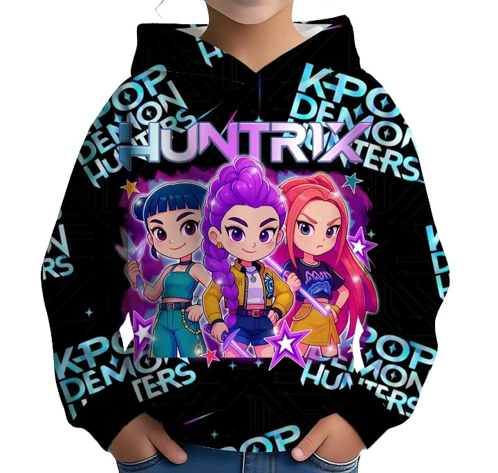 Sweat a capuche K-pop Démon Hunters