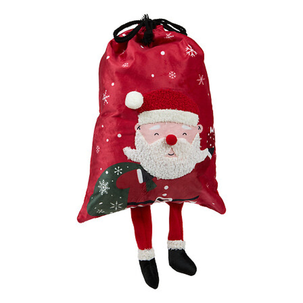 hotte  père noël 30x40cm avec prénom