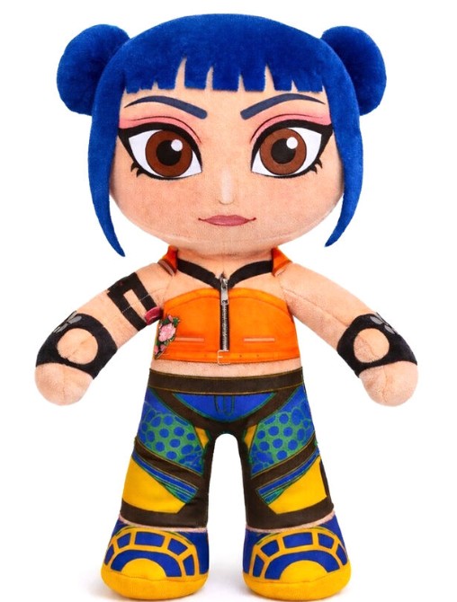 Poupée peluche Zoey kpop Démon Hunters 35cm