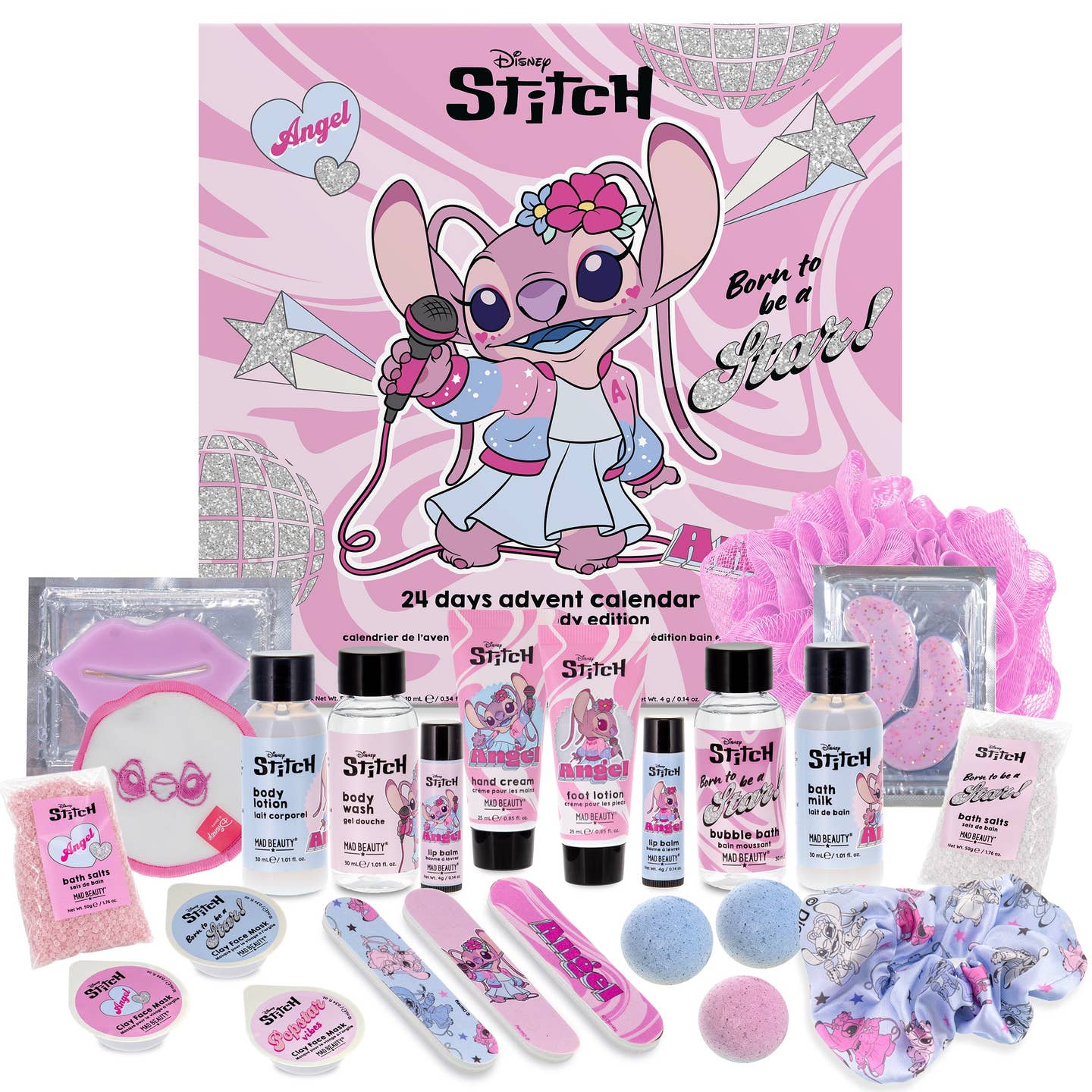 Calendrier de l'avant Stitch Angel 24;cases