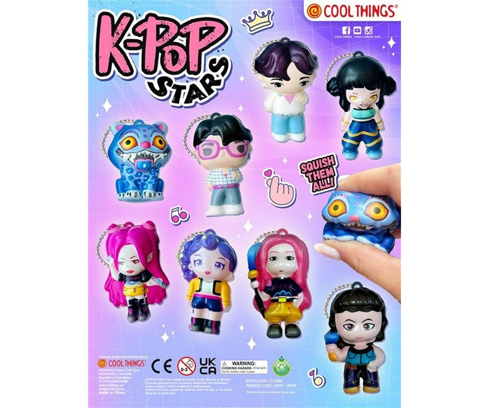 Pochette mystère squishy K-pop Démon Hunters