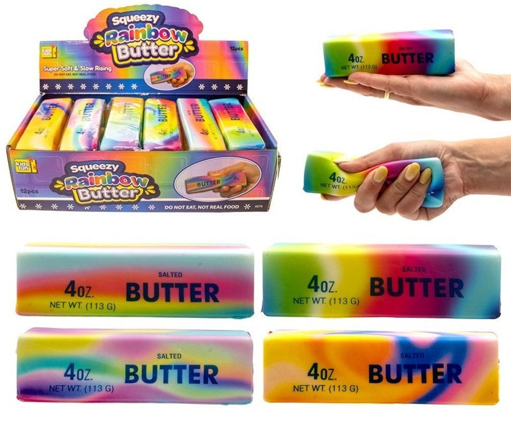 Squishy butter arc en ciel