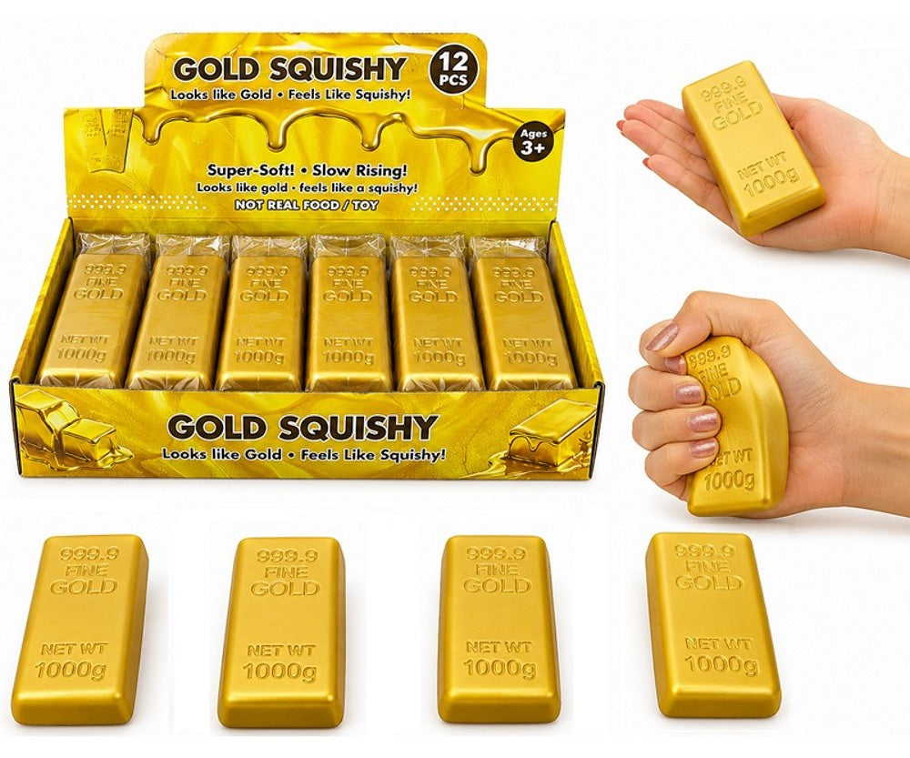Squishy lingot d'or