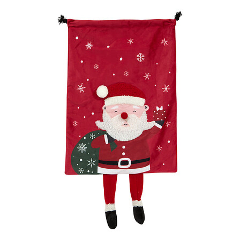 hotte  père noël 30x40cm avec prénom