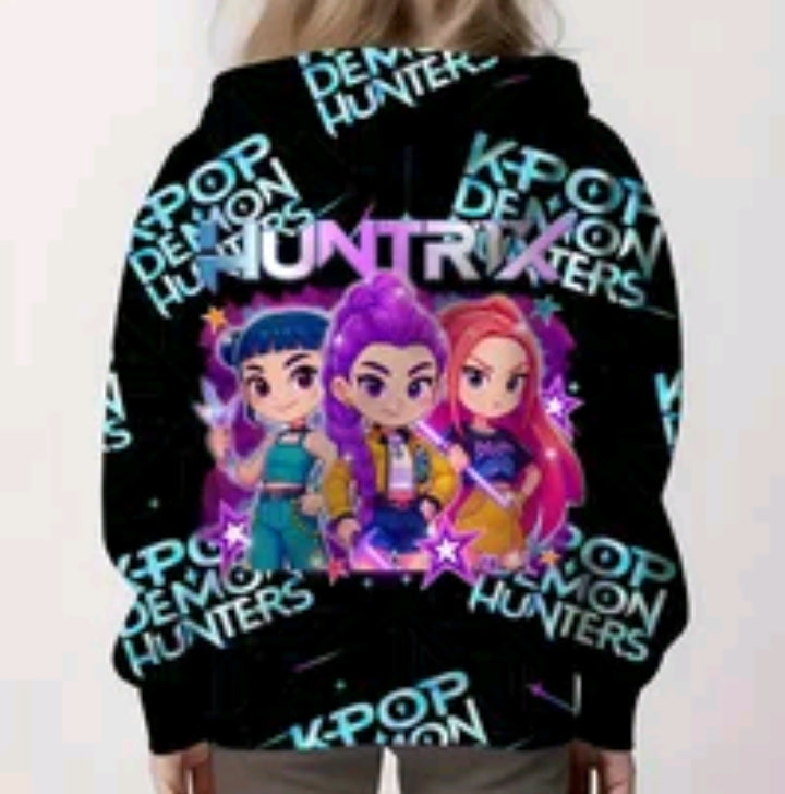Sweat a capuche K-pop Démon Hunters