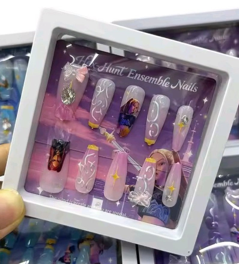 Faux ongles K-pop Démon Hunters