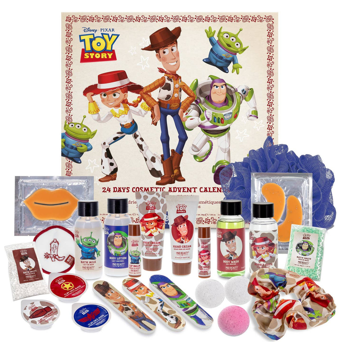 Calendrier de l'avant toy story 24 cases