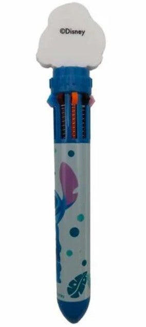 Stylo bille 10 couleurs Stitch